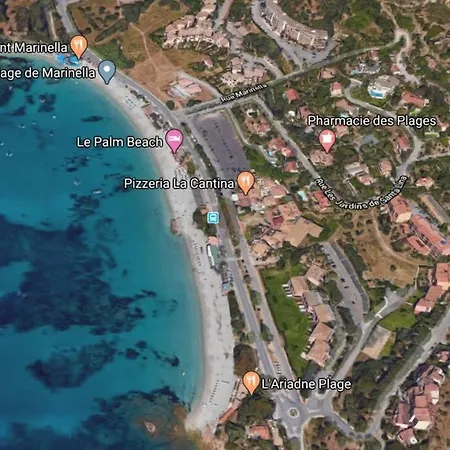 Terrasse Vue Mer Et Iles Sanguinaires Plage A 5min דירה *